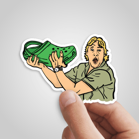 Crikey! Croc Hunter 🐊 - Sticker