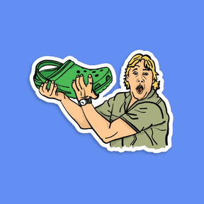 Crikey! Croc Hunter 🐊 - Sticker