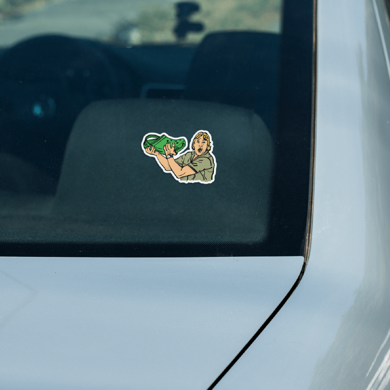 Crikey! Croc Hunter 🐊 - Sticker