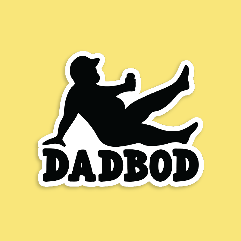 Dad Bod 💪 – Sticker