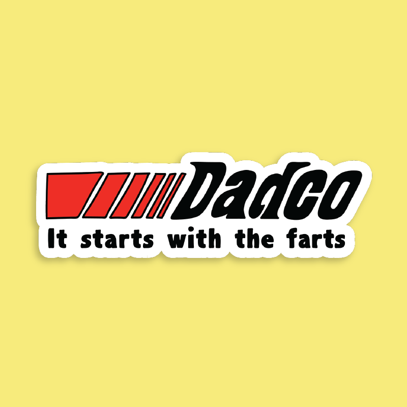 Dadco 🔧💨 – Sticker