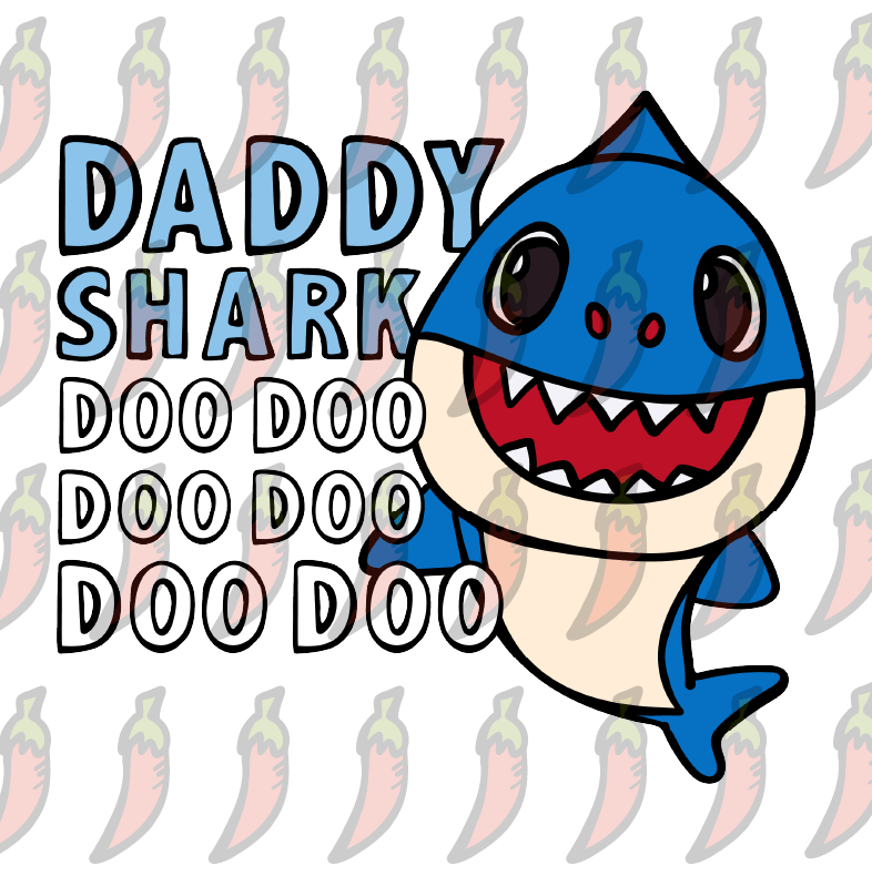 Daddy Shark 🦈 - Men's T Shirt