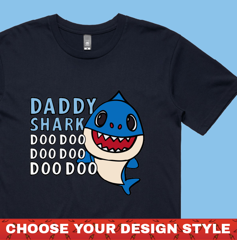 Daddy Shark 🦈 - Men's T Shirt