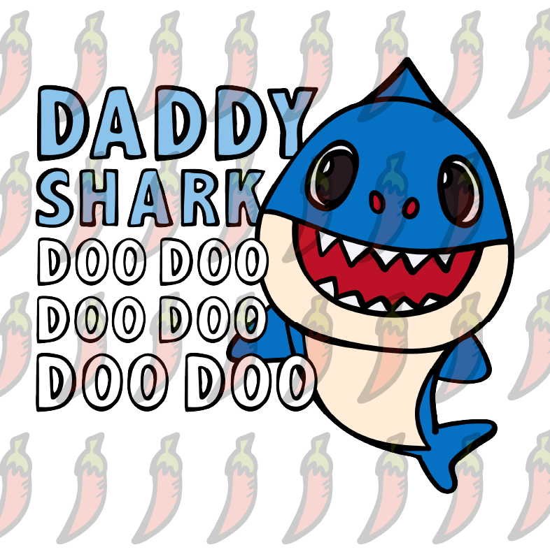 Daddy Shark 🦈 - Unisex Hoodie