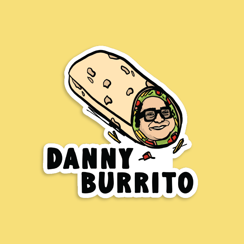 Danny Burrito 🌯 - Sticker