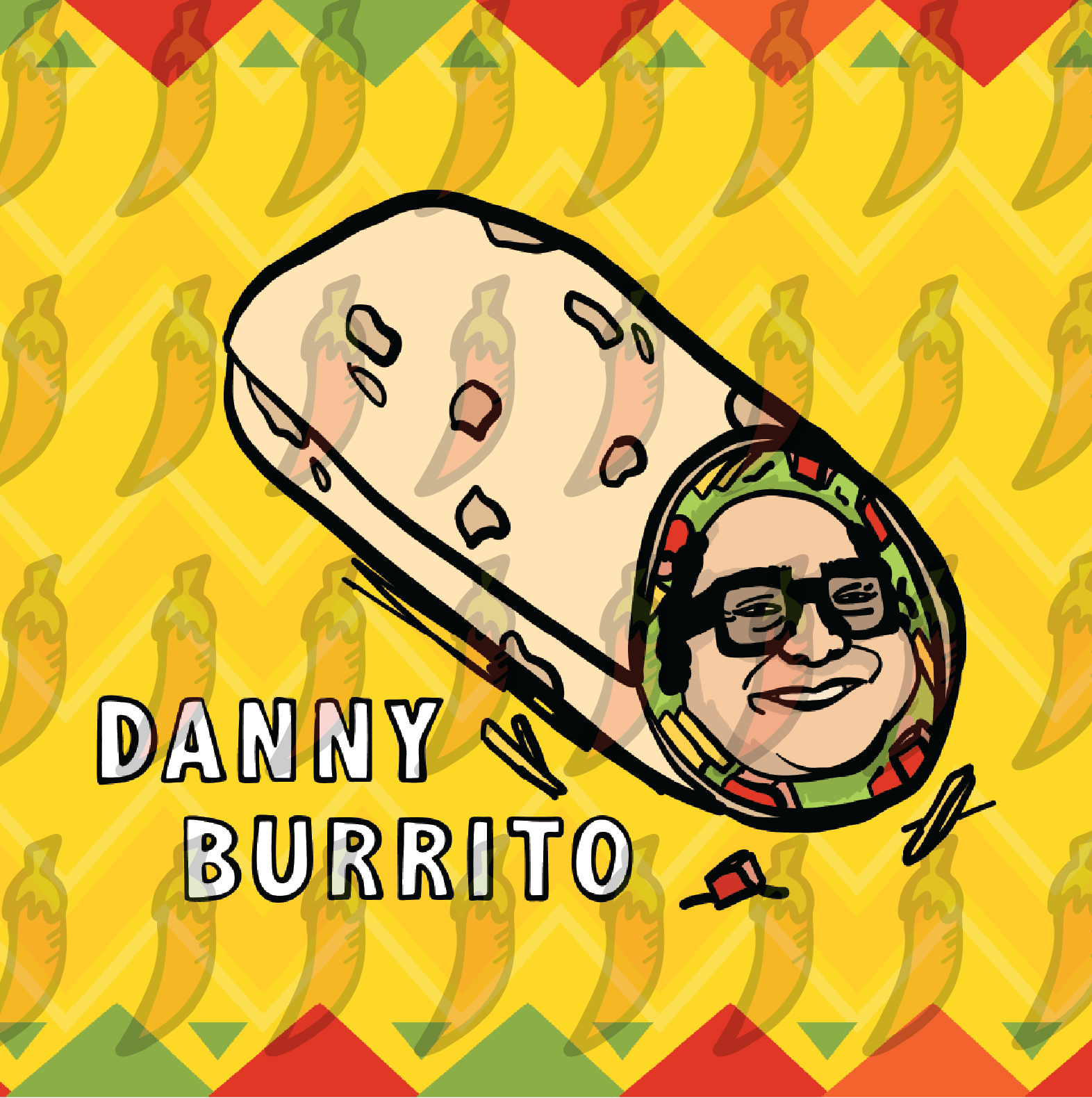 Danny Burrito 🌯 - Stubby Holder