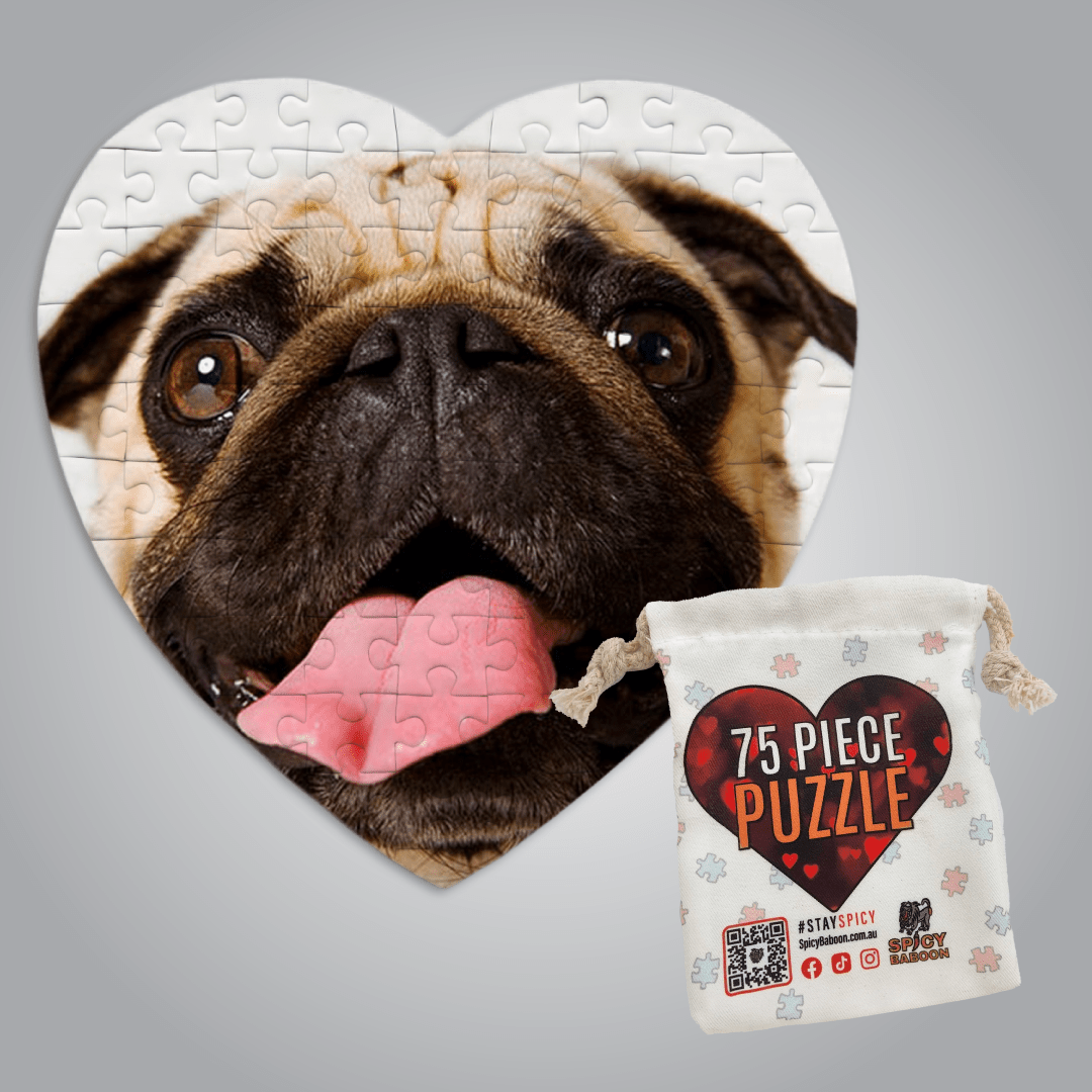Design Your Own Heart! 🧩 - Personalised Jigsaw Puzzle