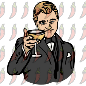 DiCaprio Gatsby Cheers 🍸 - Men's T Shirt