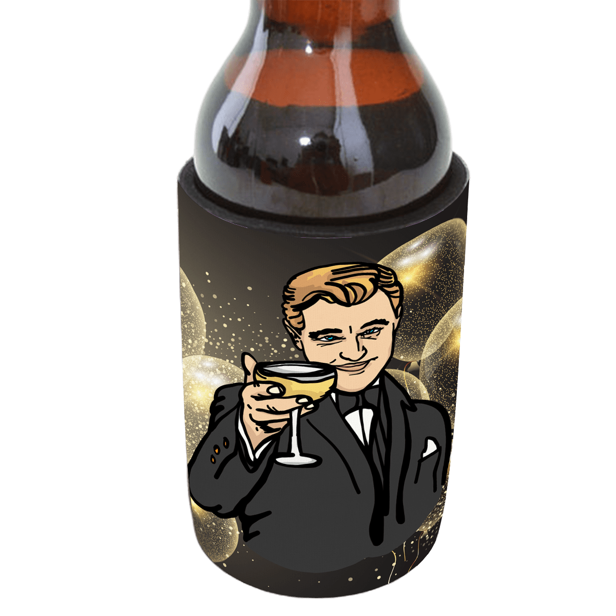 DiCaprio Gatsby Cheers 🍸 - Stubby Holder