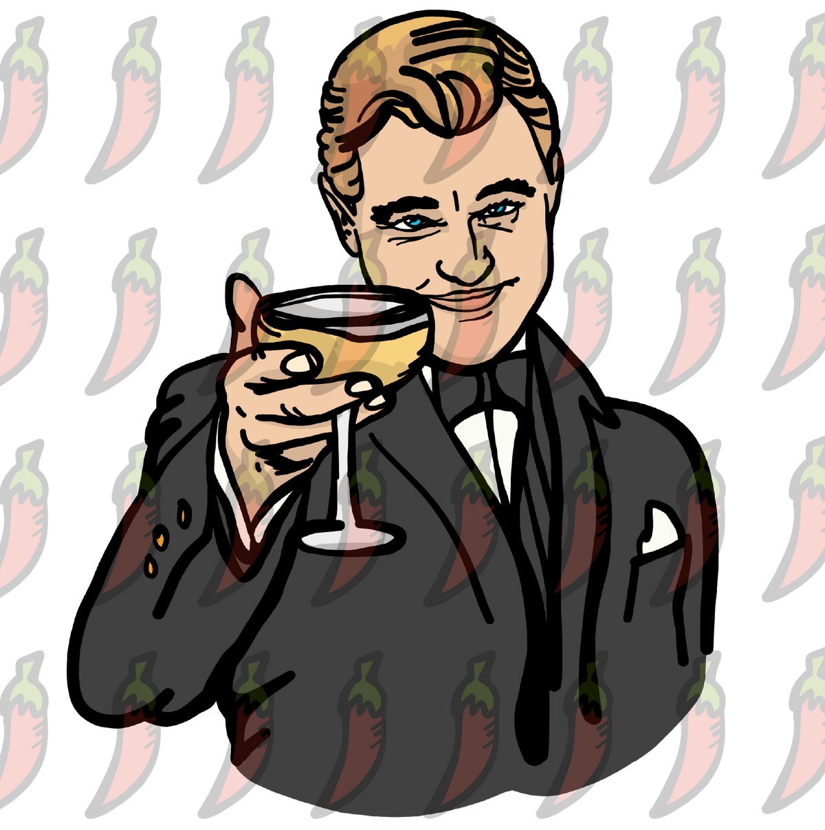 DiCaprio Gatsby Cheers 🍸 - Unisex Hoodie