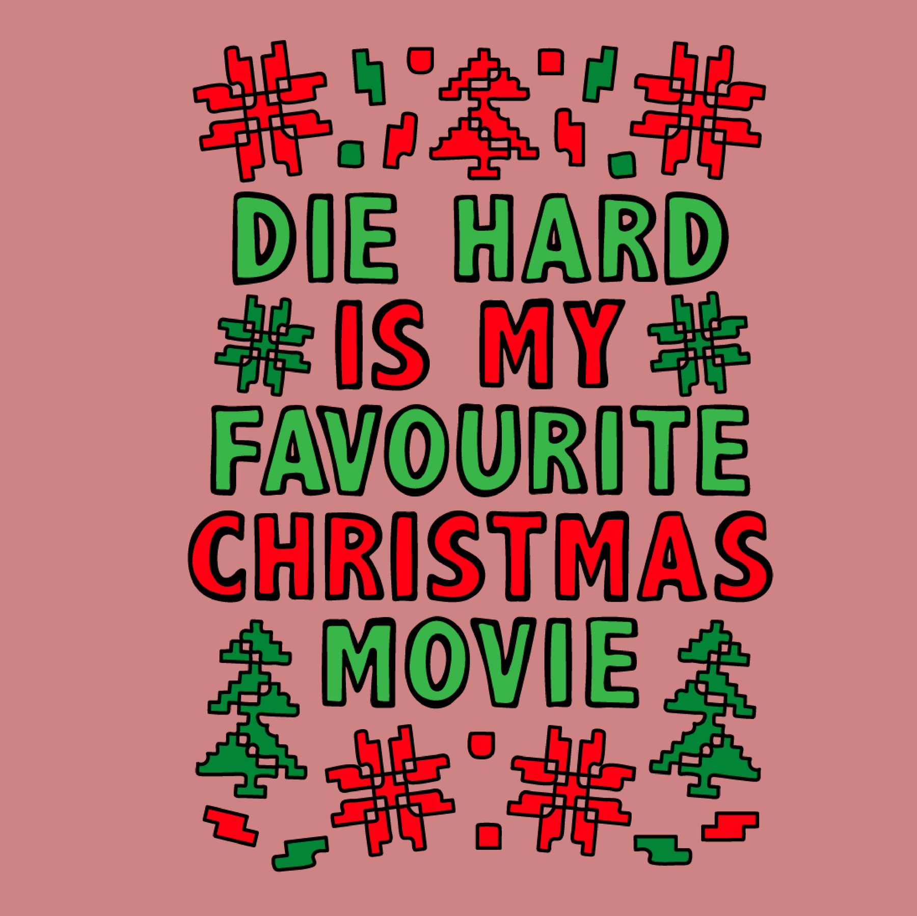 Die Hard Christmas 💥🎄 – Men's T Shirt