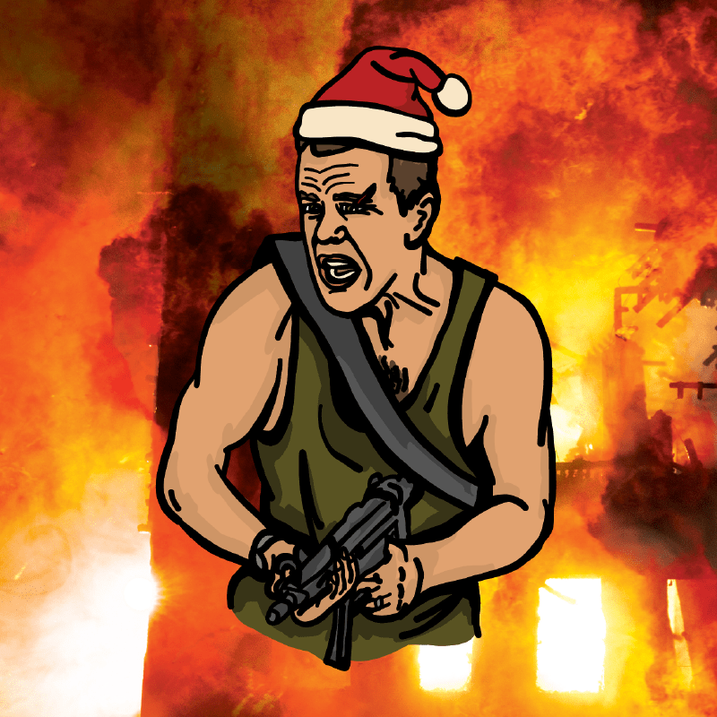 Die Hard Christmas 🧨🎄- Stubby Holder