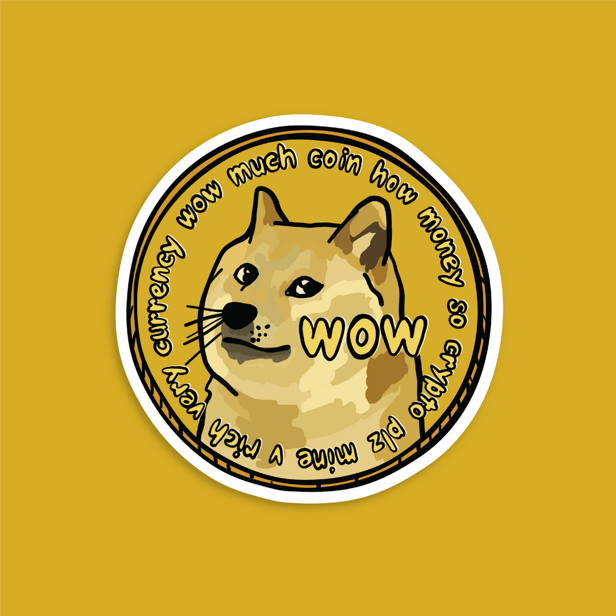 Dogecoin 🚀 - Sticker