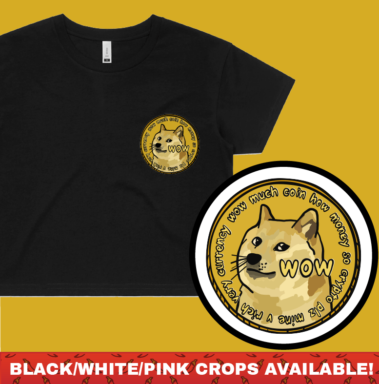 Dogecoin 🚀 - Women's Crop Top
