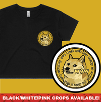 Dogecoin 🚀 - Women's Crop Top