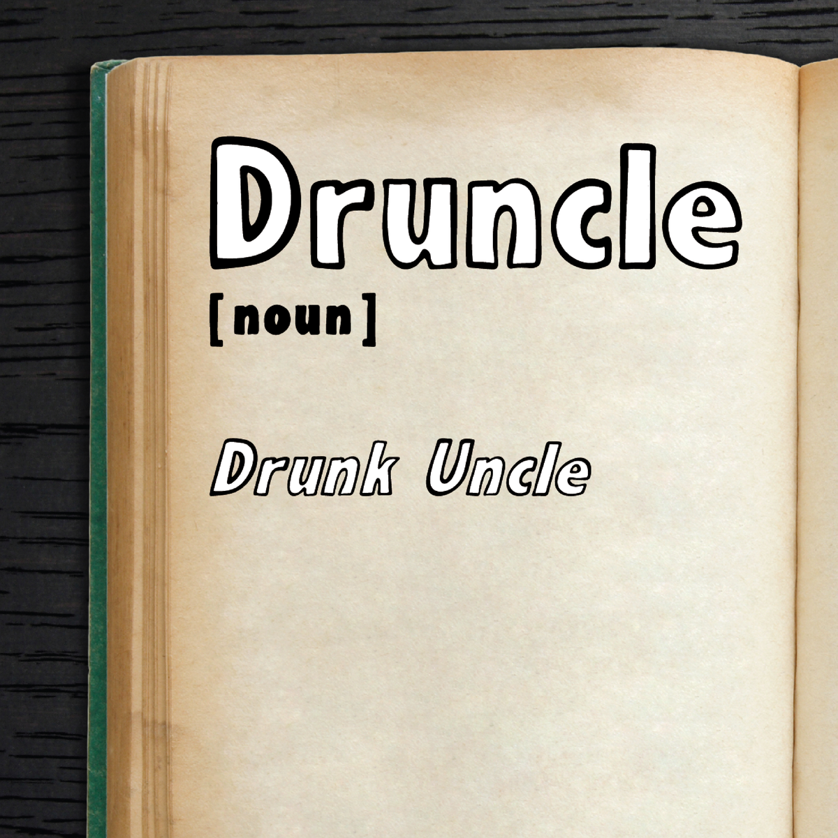 Druncle 🍺👨 – Stubby Holder