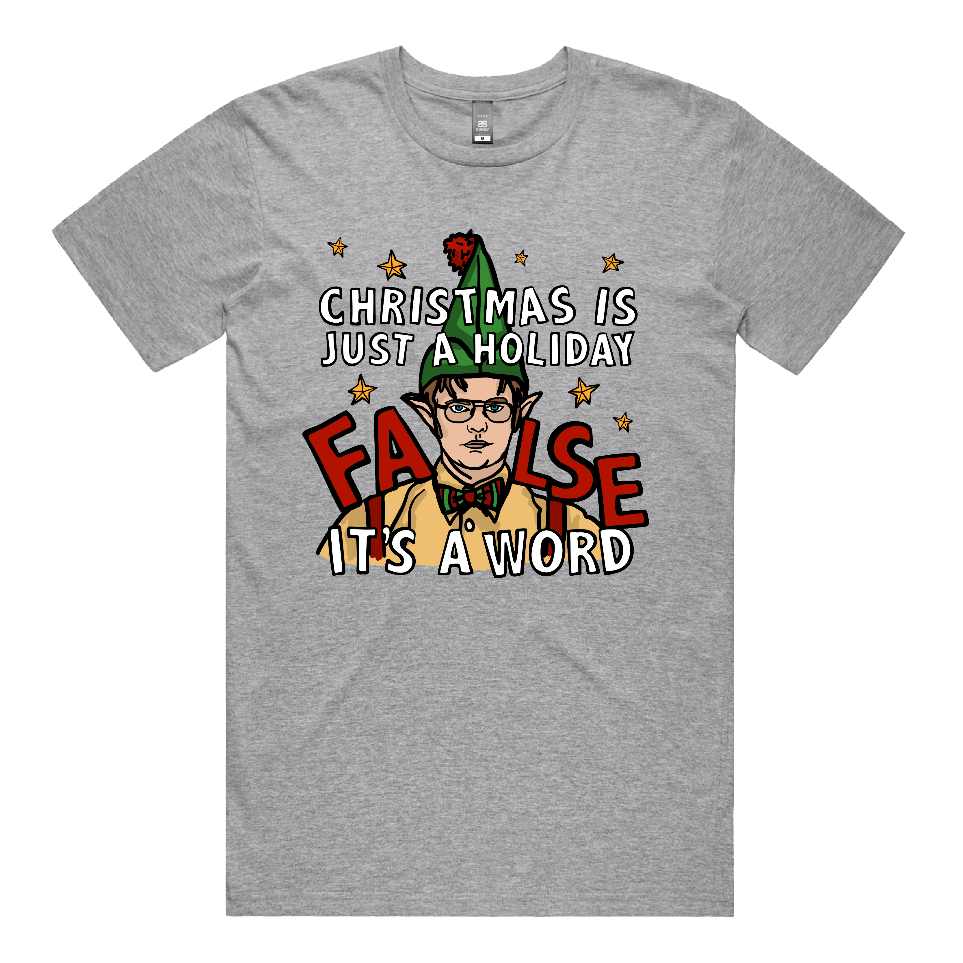 Dwight Christmas 👩‍🌾🎄 - Men's T Shirt