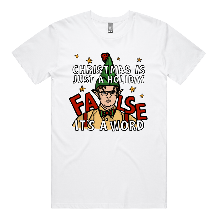 Dwight Christmas 👩‍🌾🎄 - Men's T Shirt