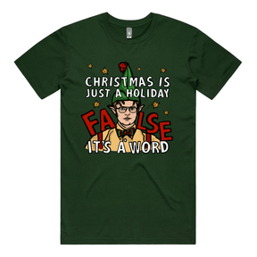 Dwight Christmas 👩‍🌾🎄 - Men's T Shirt