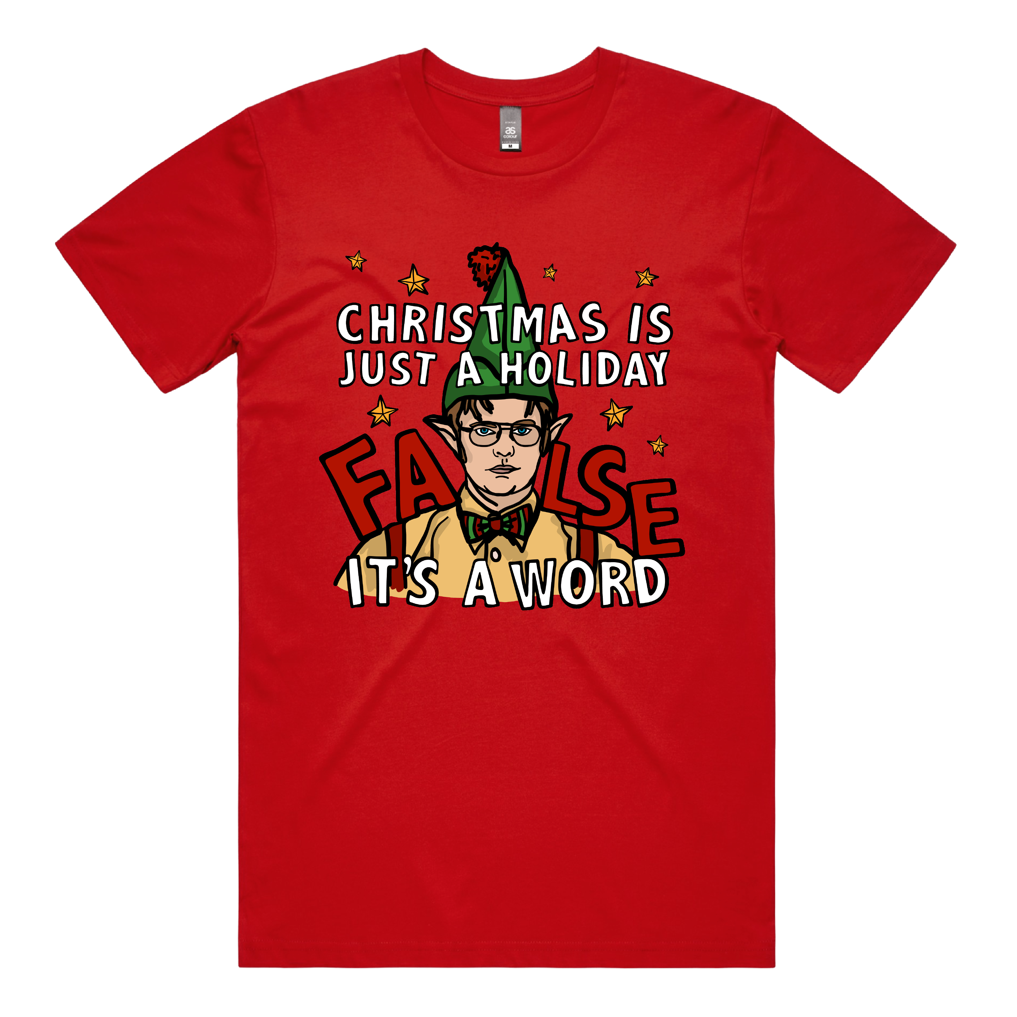 Dwight Christmas 👩‍🌾🎄 - Men's T Shirt