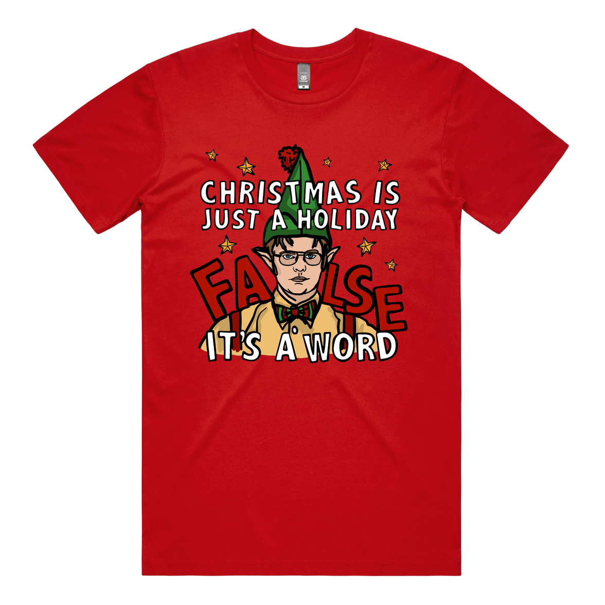 Dwight Christmas 👩‍🌾🎄 - Men's T Shirt