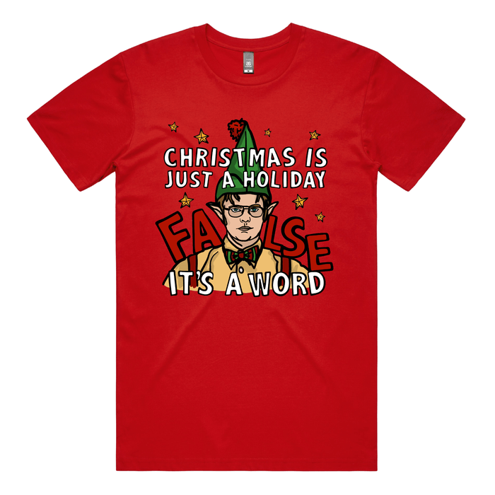 Dwight Christmas 👩‍🌾🎄 - Men's T Shirt