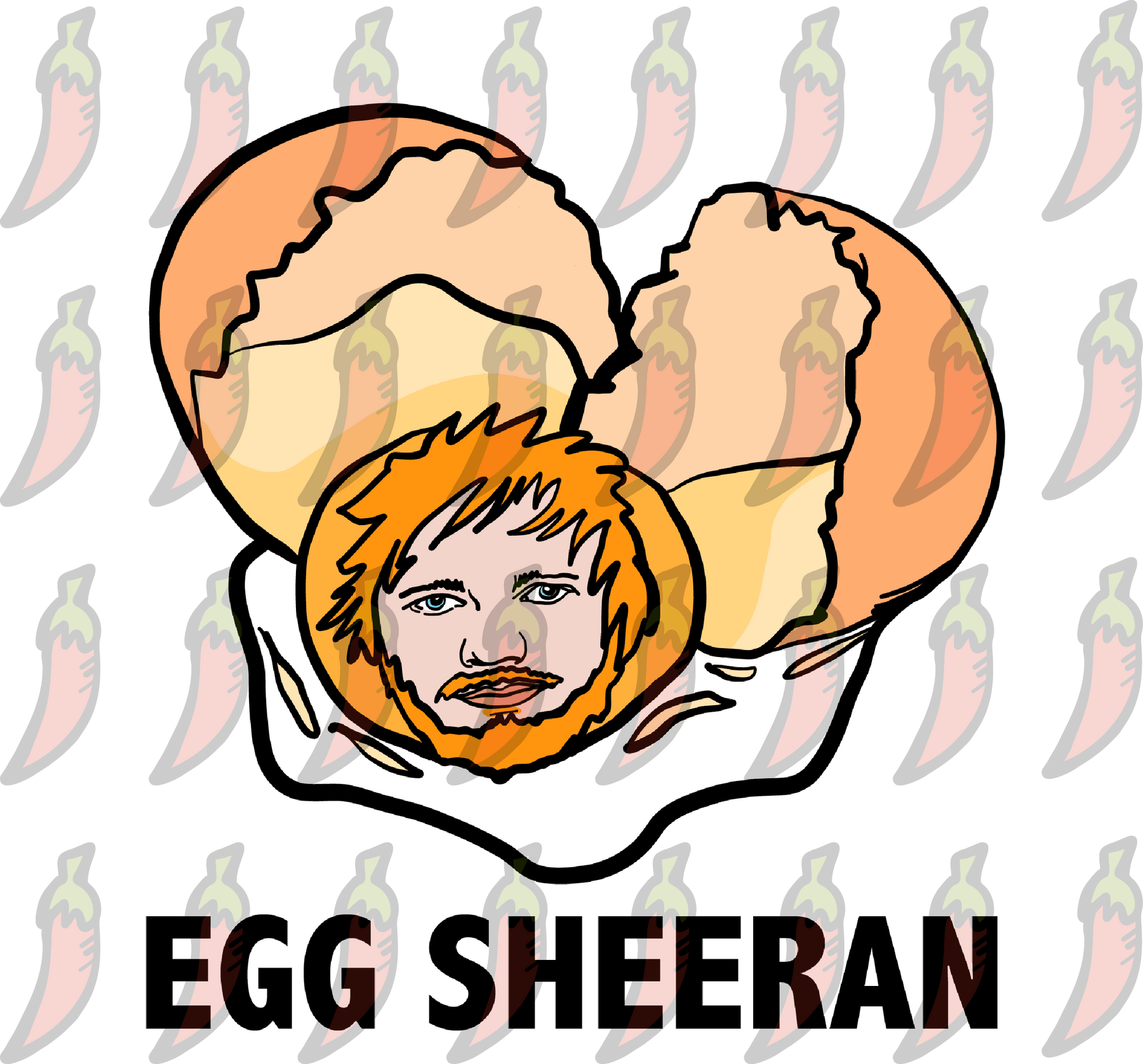 Egg Sheeran 🥚 - Men's T Shirt