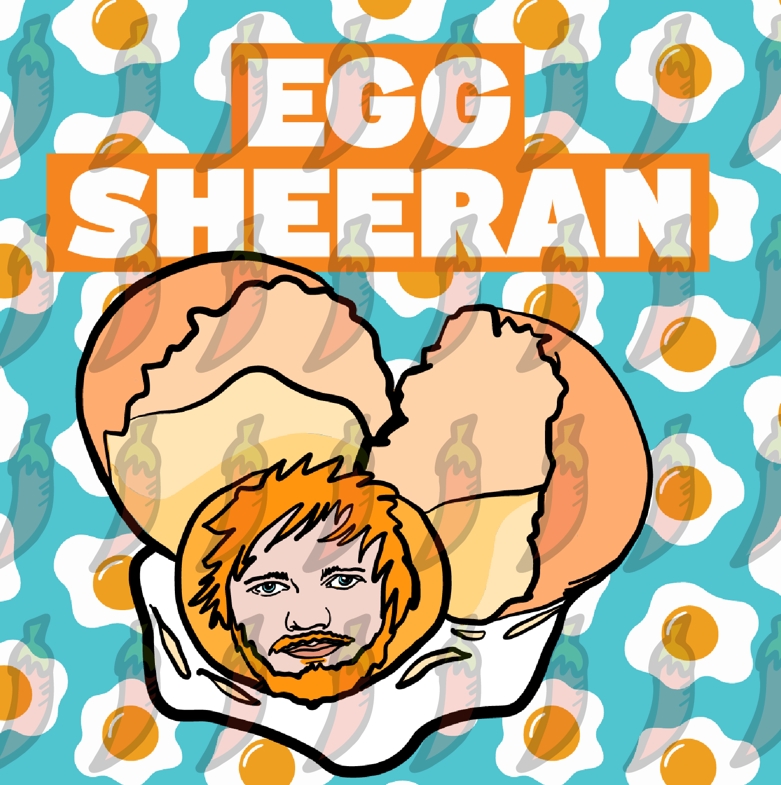 Egg Sheeran 🥚 - Stubby Holder
