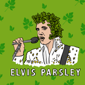 Elvis Parsley 🌿 - Stubby Holder