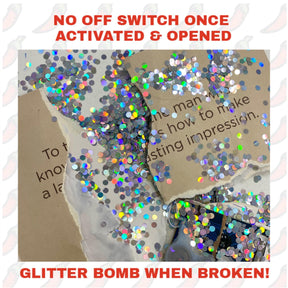Endless Farting Father's Day Card 👨‍👦🔊 - Joker Greeting Prank Card (Glitter + Sound)