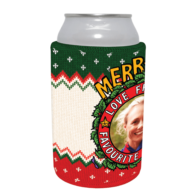 Favourite Child (2 Siblings) Christmas 🏆🎄 - Personalised Stubby Holder