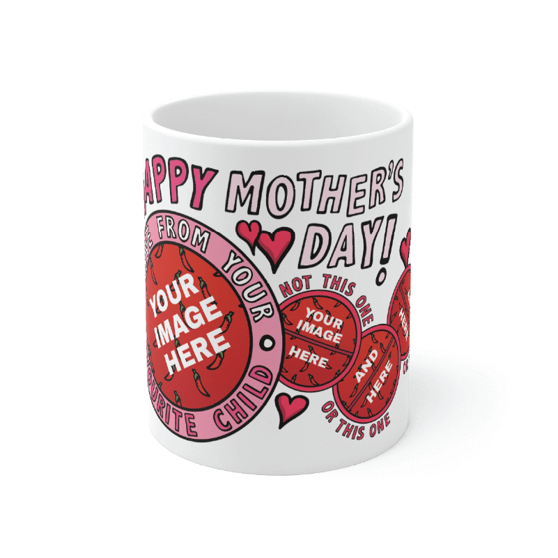 Favourite Child (3 Siblings) 🏆 - Customisable Coffee Mug