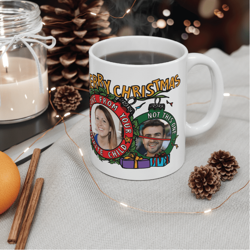 Favourite Child Christmas 🏆🎄 - Personalised Coffee Mug