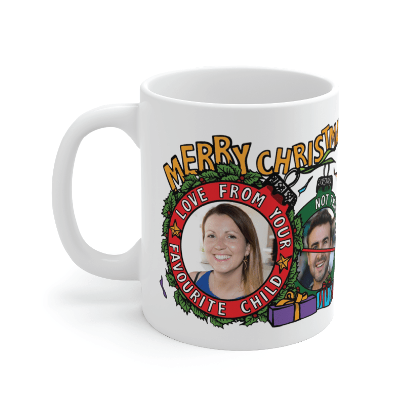 Favourite Child Christmas 🏆🎄 - Personalised Coffee Mug