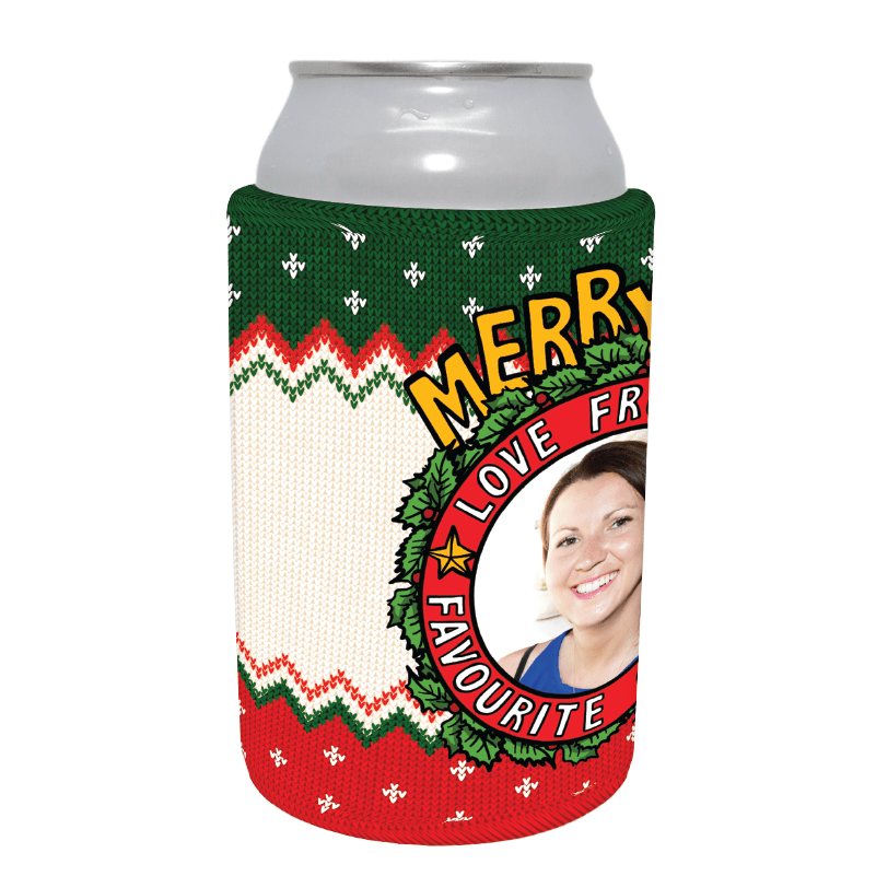 Favourite Child Christmas 🏆🎄 - Personalised Stubby Holder