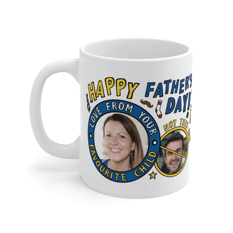 Favourite Child Father's Day 🏆 - Customisable Coffee Mug