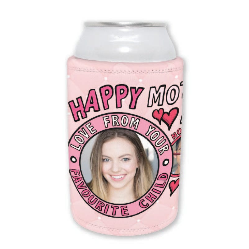 Favourite Child Mother's Day (3 Siblings) 🏆 - Personalised Stubby Holder