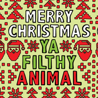 Filthy Animal Christmas 🎅 – Stubby Holder