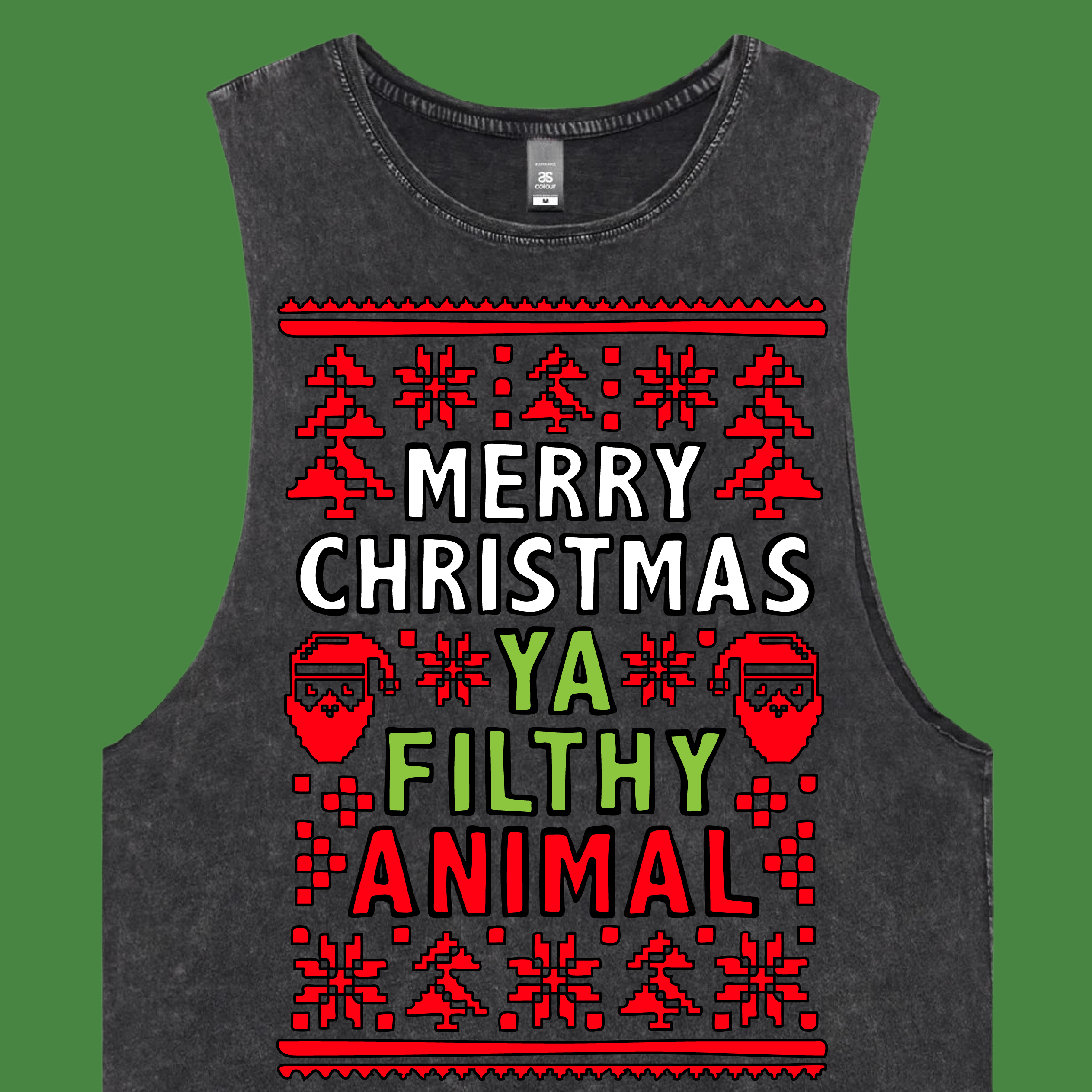 Filthy Animal Christmas 🎅 – Tank