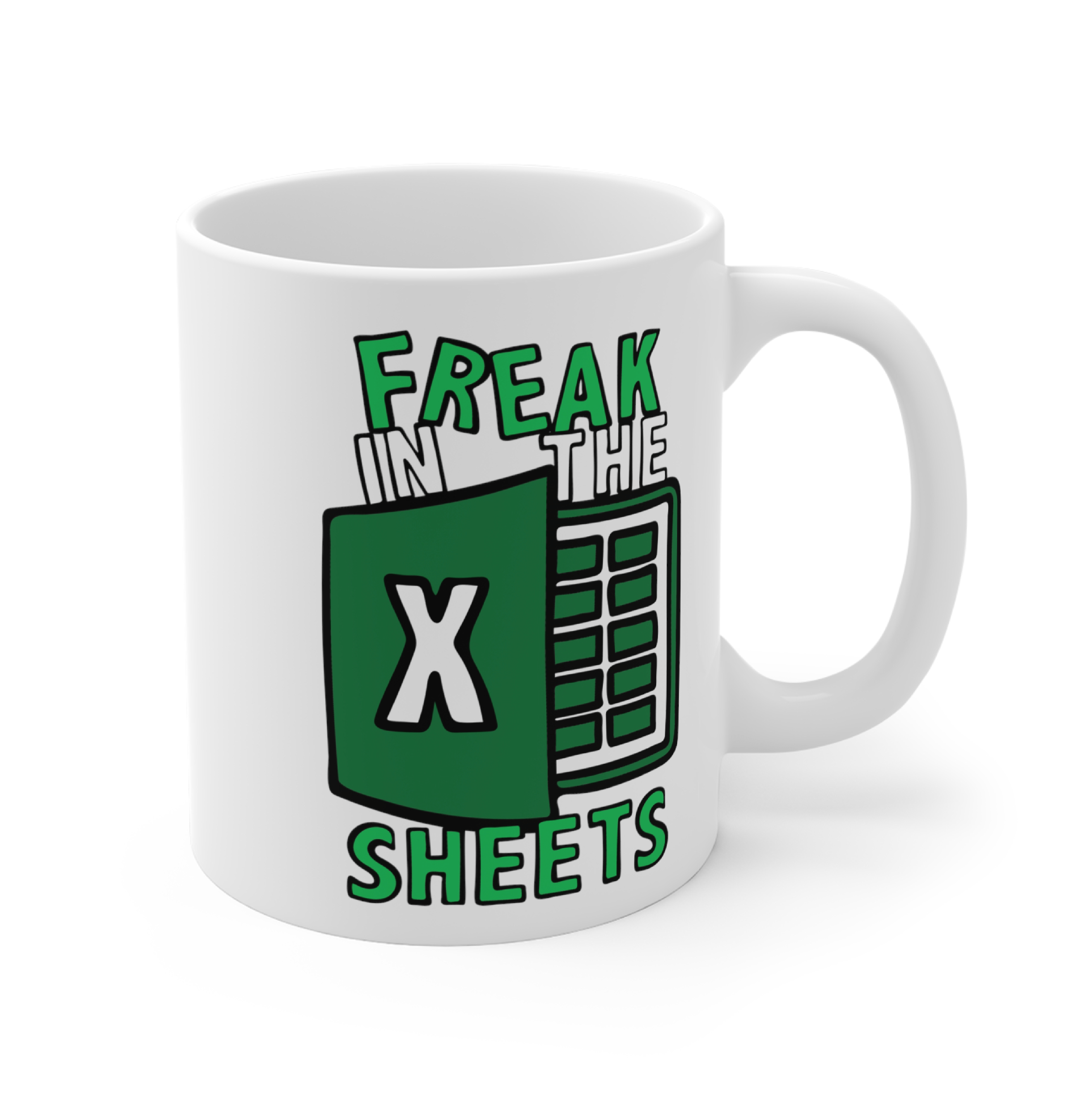 Freak in the Sheets 📈🛌- Coffee Mug