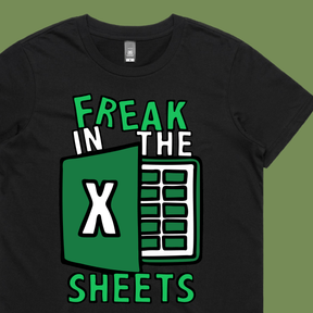 Freak in the Sheets 📈🛌- Women's T Shirt