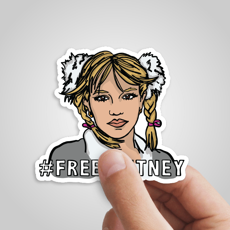 Free Britney 🎤 - Sticker