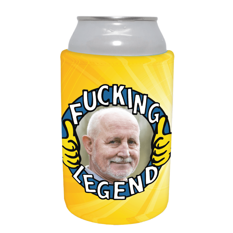 Friggin' Legend 👍 - Customisable Stubby Holder