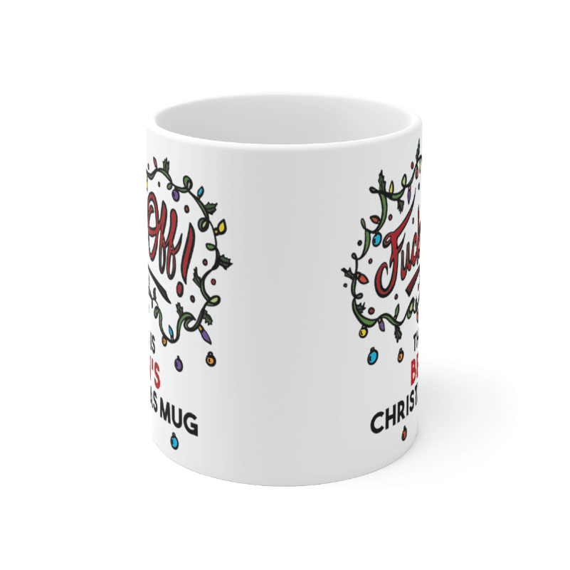 Get Your Own Christmas Mug 🖕 - Personalised Coffee Mug
