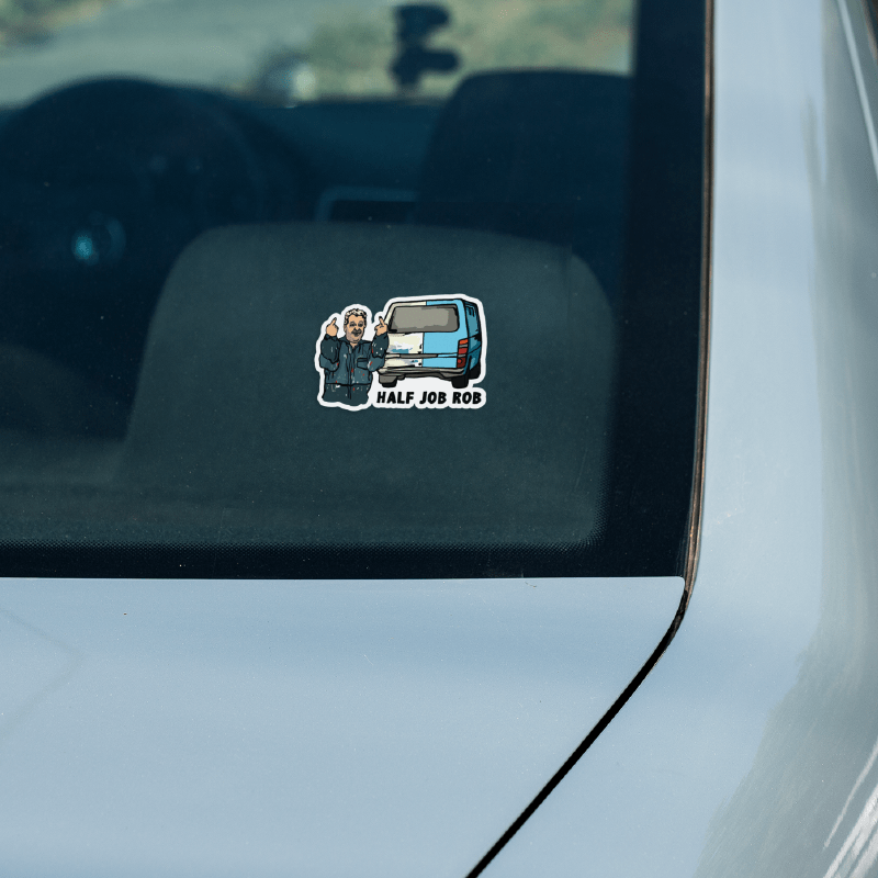 Half Job Rob 🤬 - Sticker