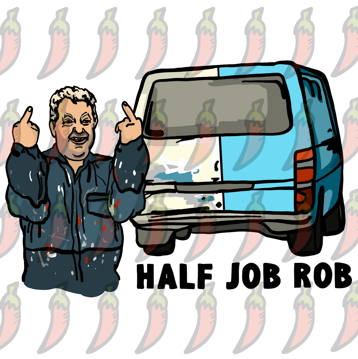 Half Job Rob 🤬 - Unisex Hoodie