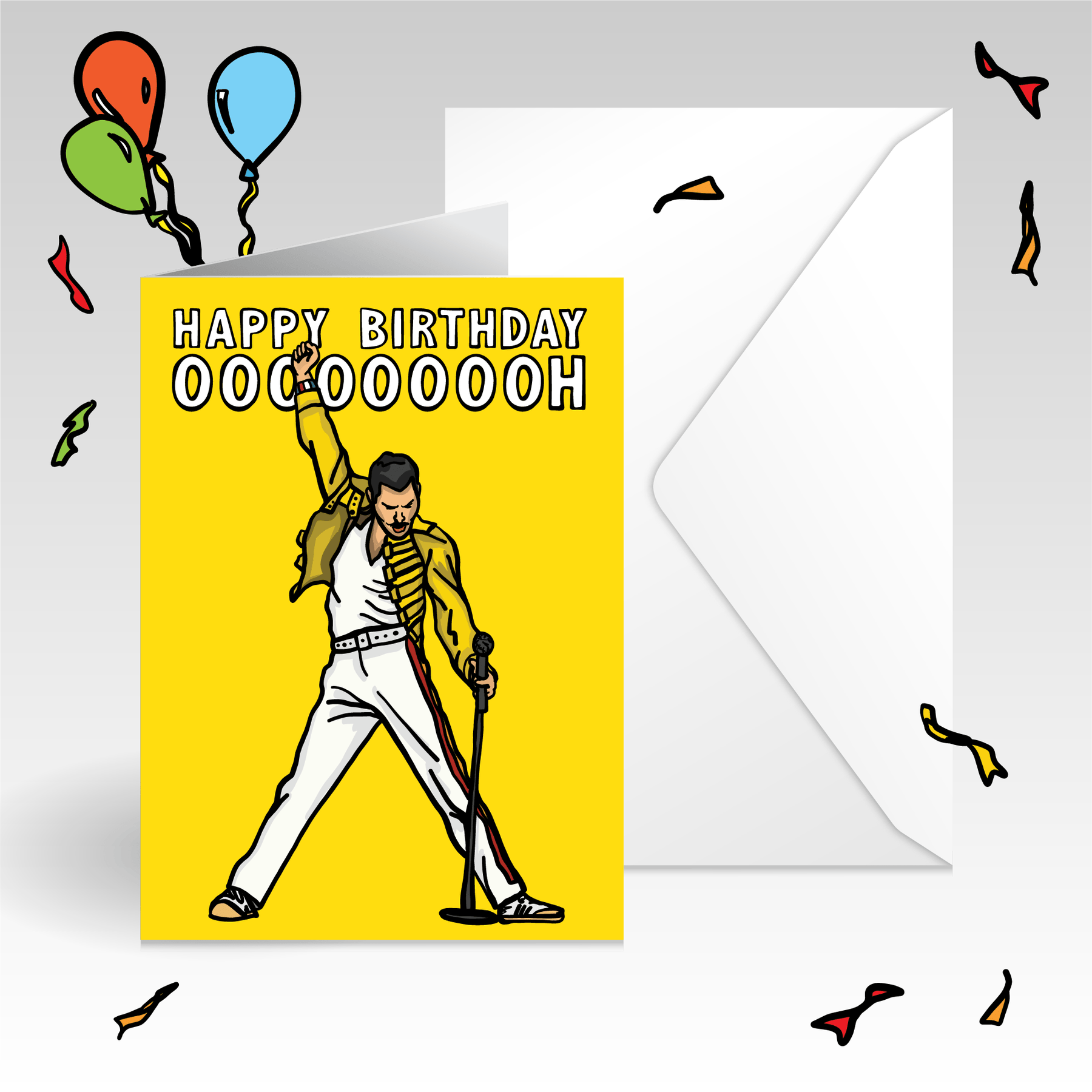 Happy Birthday Queen! 🎙️ - Birthday Card