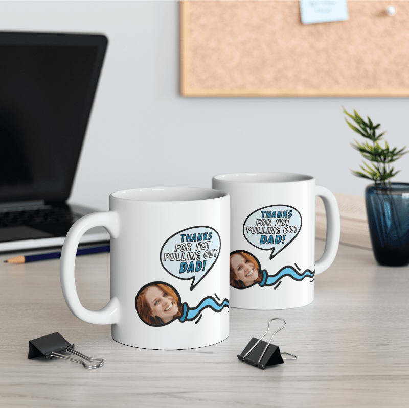 Happy Swimmer Dad 💦 - Customisable Coffee Mug