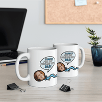 Happy Swimmer Dad 💦 - Customisable Coffee Mug