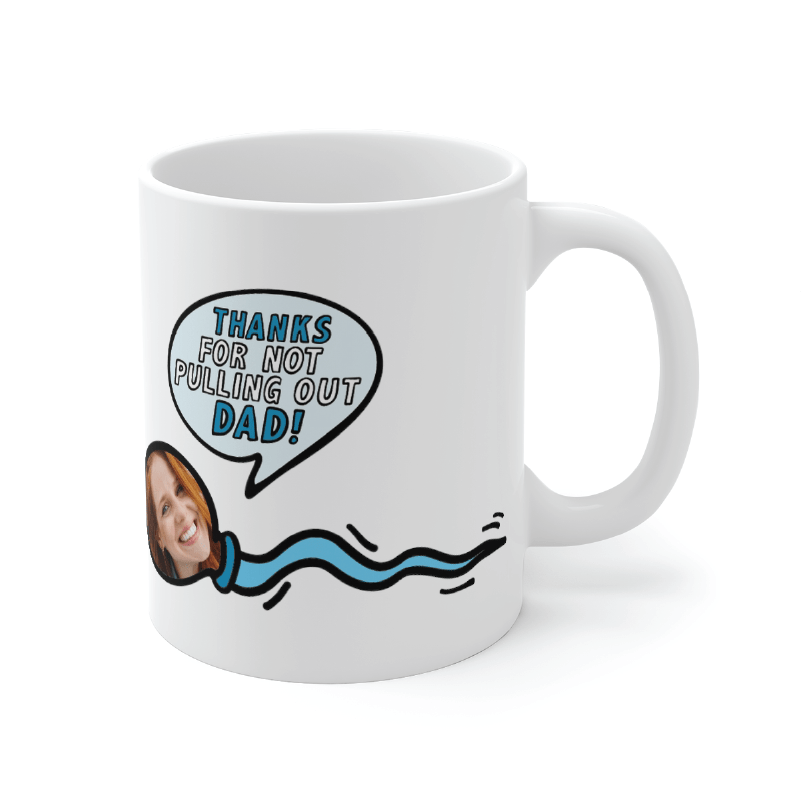 Happy Swimmer Dad 💦 - Customisable Coffee Mug